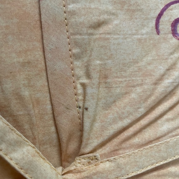 Marrakesh NEW Twin size Yellow and Red Bed Skirt 100% Cotton - Picture 6 of 7